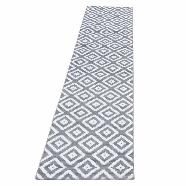 Ayyildiz Teppiche 80 X 300 cm Traversa din PP Plus 8005 Geometric Gri