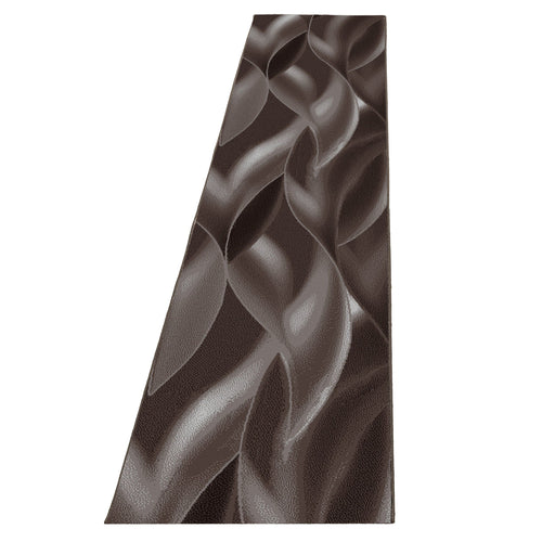 Traversa din PP Plus 8008 Abstract Waves Maro & AYYTPCH-PLUS8008BROWN-TRAVERSA