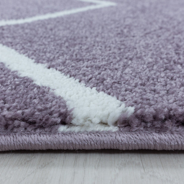 Traversa din PP Rio 4602 Chevron Design Violet (1)