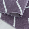 Traversa din PP Rio 4602 Chevron Design Violet (2)