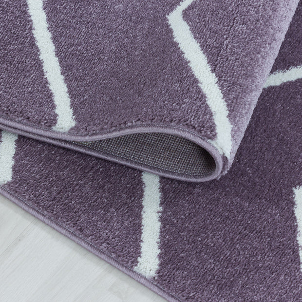 Traversa din PP Rio 4602 Chevron Design Violet (2)