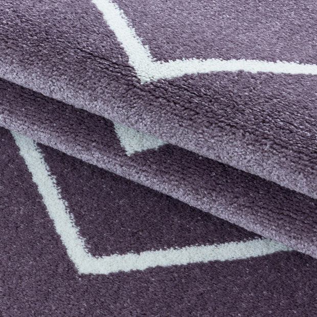 Traversa din PP Rio 4602 Chevron Design Violet (3)