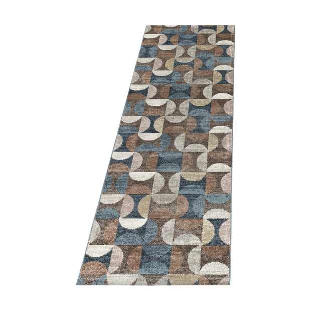 Traversa din PP Royal 4808 Squares Maro & AYYTPCH-ROYAL4808BROWN-TRAVERSA