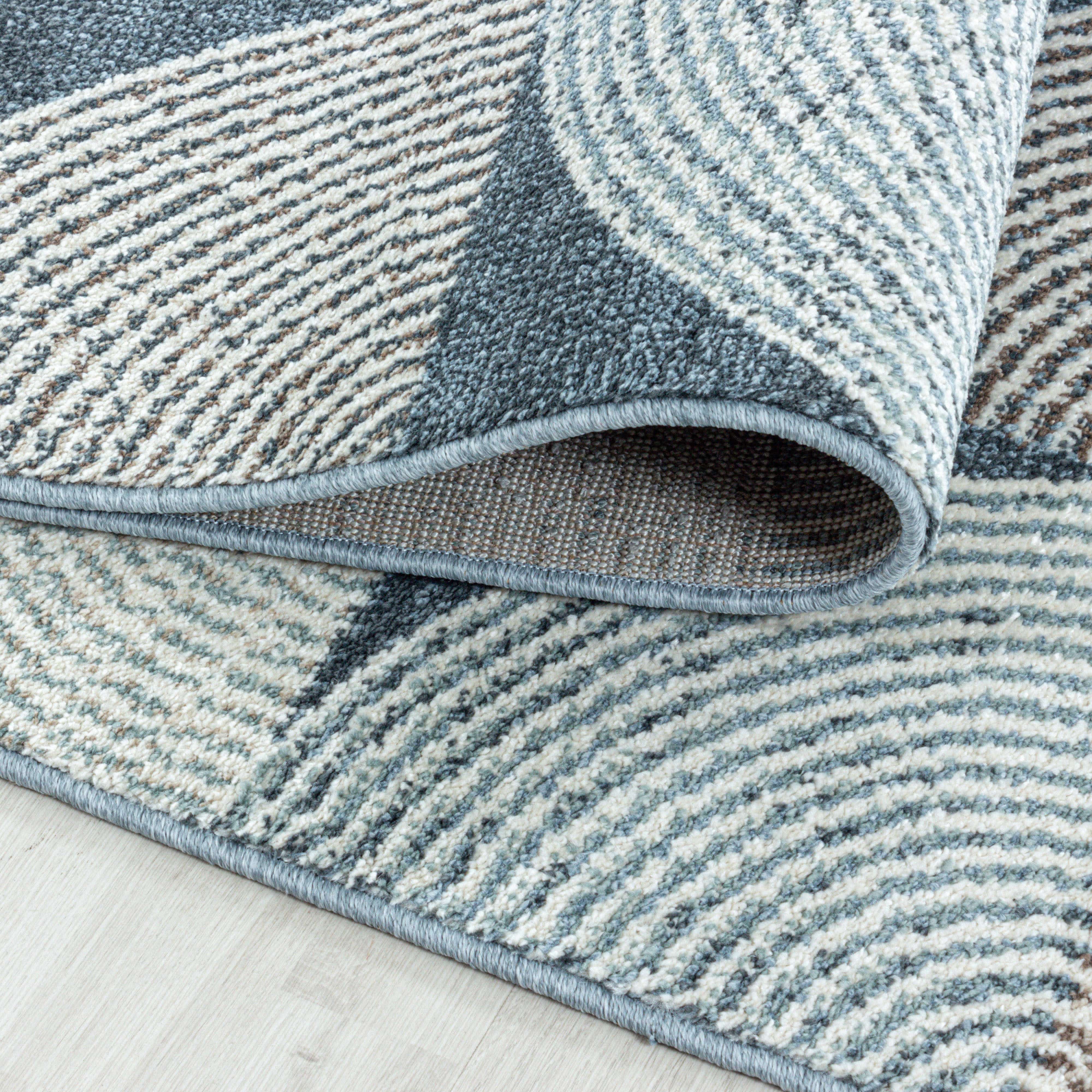 Traversa din PP Royal 4809 Geometric Bleumarin (2)