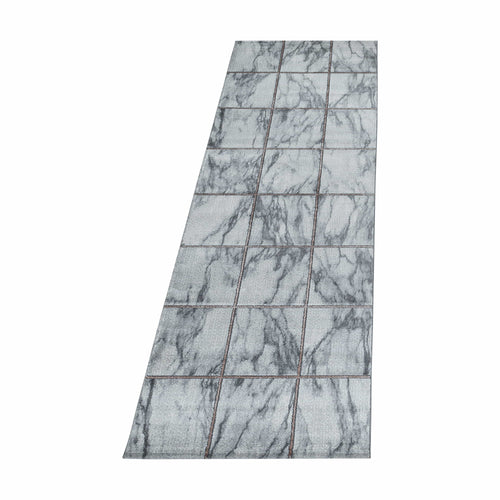 Traversa din PP si poliester Naxos 3816 Marmor Design Bronz & AYYTPCH-NAXOS3816BRONZE-TRAVERSA