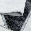 Traversa din PP si poliester Naxos 3817 Marmor Design Argintiu (2)