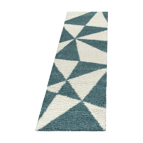 Traversa din PP Tango 3101 Geometric Albastru & AYYTPCH-TANGO3101BLUE-TRAVERSA