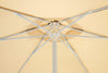 Umbrela de soare, Delfi Crem / Alb, Ø270xH240 cm (2)
