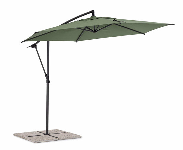 Umbrela de soare suspendata, Tropea Antracit, Ø300xH248 cm (3) & BIZZZT-UMBRELA-TROPEA-07957