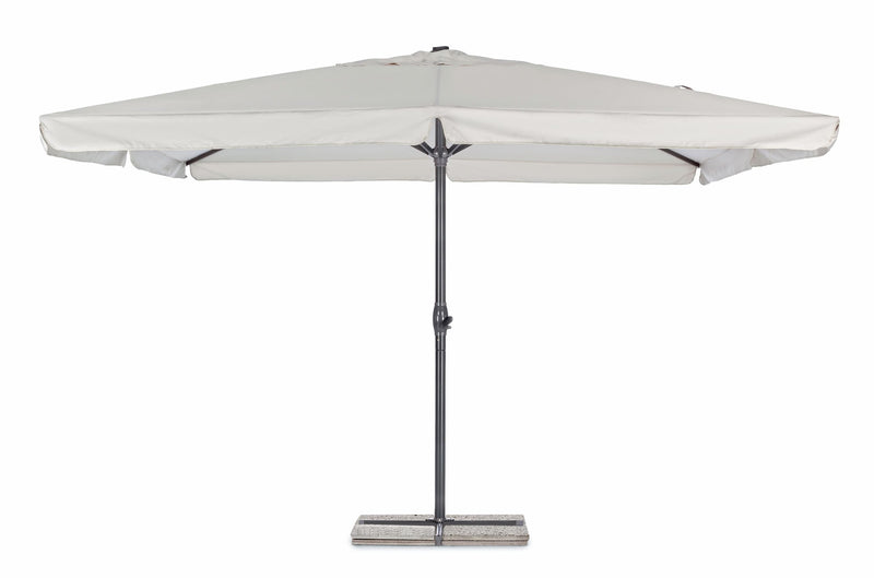 Umbrela de soare, Alghero Gri Deschis / Negru, L400xl400xH295 cm