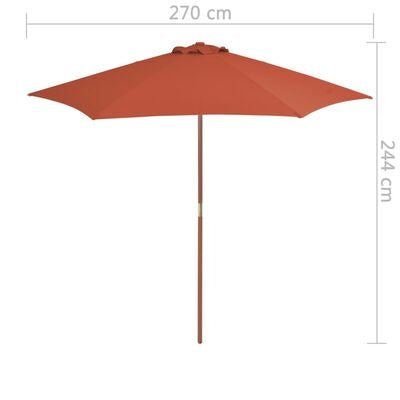 Umbrela de soare, Beka Caramiziu, Ø270xH244 cm (5)