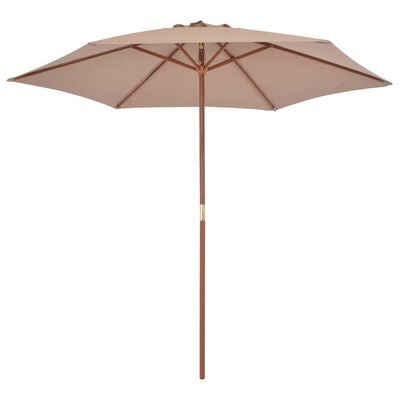 Umbrela de soare, Beka Grej, Ø270xH244 cm (2)
