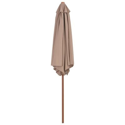 Umbrela de soare, Beka Grej, Ø270xH244 cm (4)