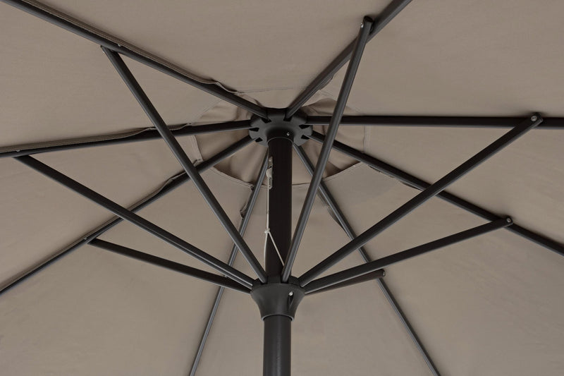 Umbrela de soare, Kalife Grej, Ø300xH242 cm (1)