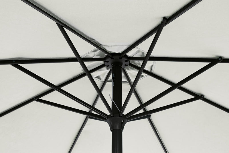Umbrela de soare, Kalife Gri Deschis, Ø300xH242 cm (1)