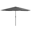 Umbrela de soare, Rais Antracit, Ø400xH267 cm (1)