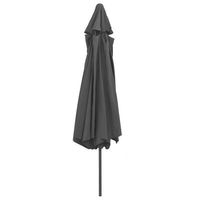 Umbrela de soare, Rais Antracit, Ø400xH267 cm (4)