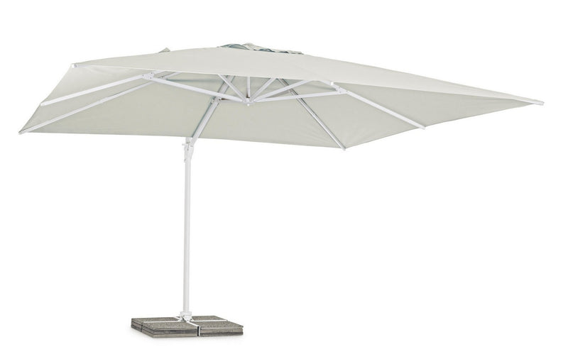Umbrela de soare suspendata, Eden A Gri Deschis, L400xl400xH293 cm
