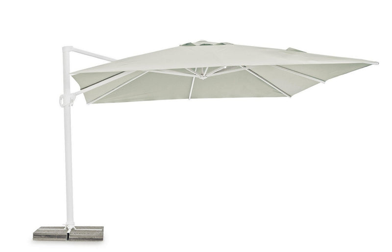 Umbrela de soare suspendata, Eden A Gri Deschis, L400xl400xH293 cm (3)