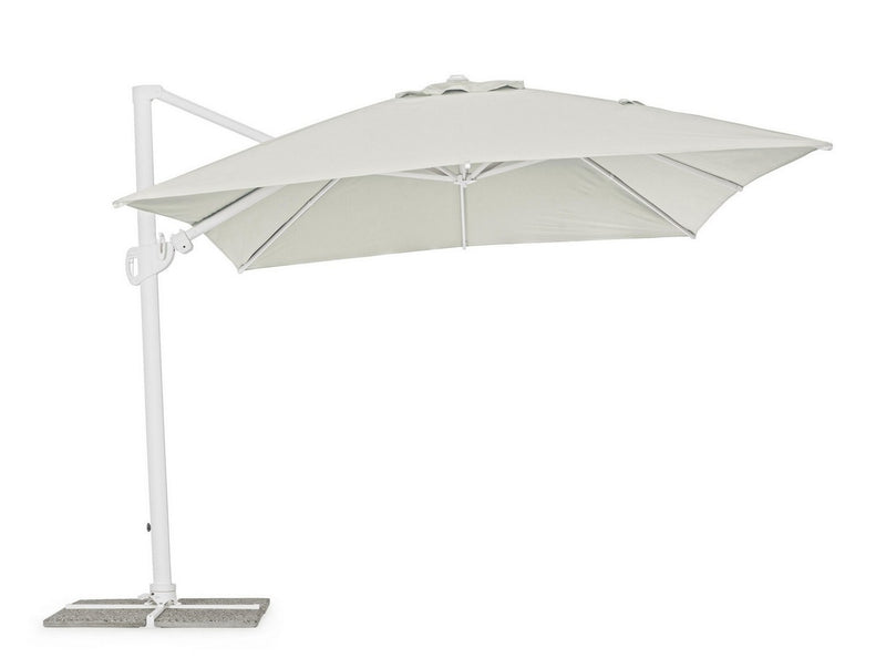 Umbrela de soare suspendata, Eden B Gri Deschis, L400xl300xH270 cm (4)