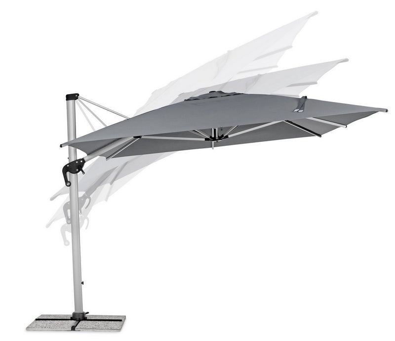 Umbrela de soare suspendata, Ines D Gri Inchis, L400xl300xH259 cm (4)