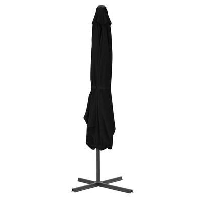 Umbrela de soare suspendata, Ella Negru, L250xl250xH230 cm (3)