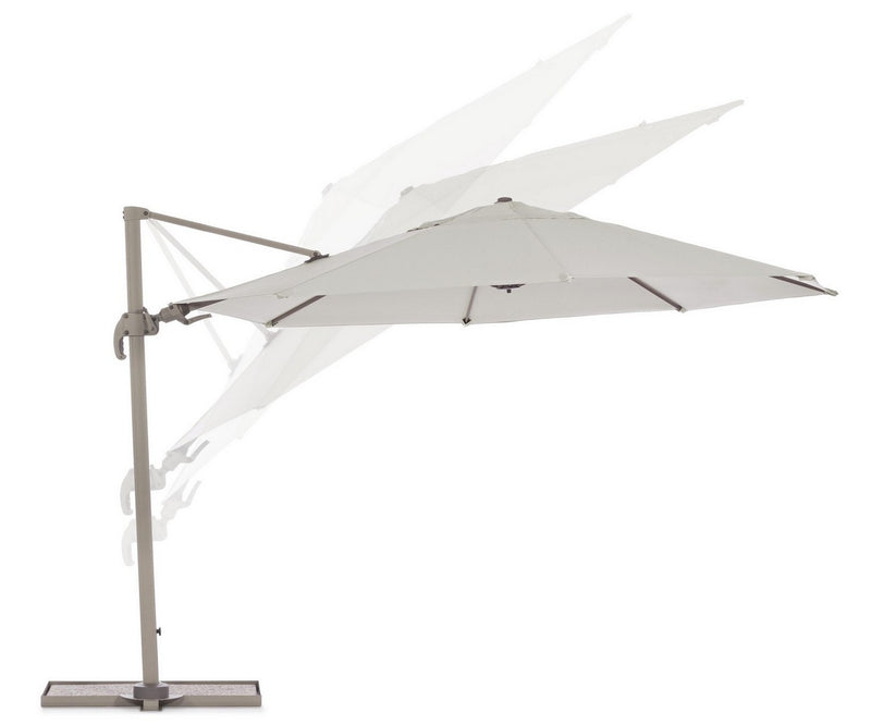 Umbrela de soare suspendata, Orland Grej, Ø350xH270 cm (4)