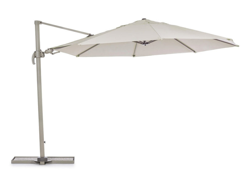 Umbrela de soare suspendata, Orland Grej, Ø350xH270 cm (2)