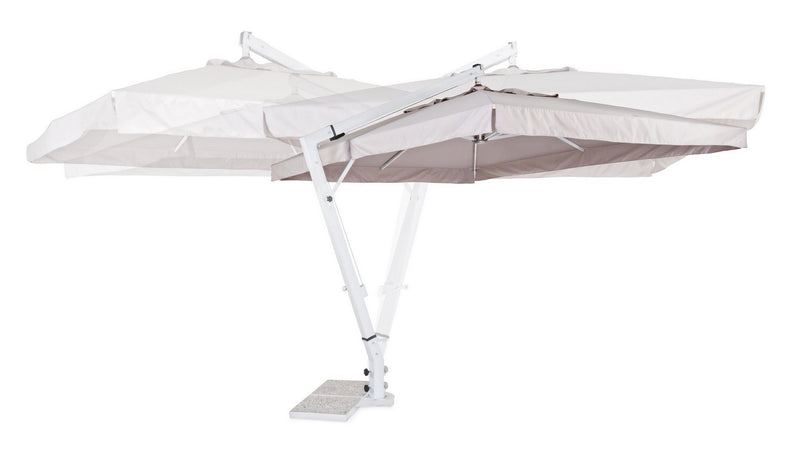 Umbrela de soare suspendata, Rialto Gri Deschis, L400xl300xH320 cm (2)