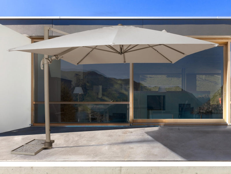 Umbrela de soare suspendata, Saragozza A Bej, L300xl300xH255 cm (1)