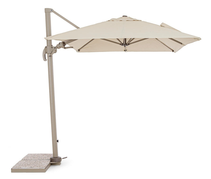 Umbrela de soare suspendata, Saragozza B Bej, L300xl200xH260 cm (4)