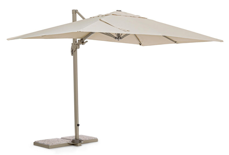 Umbrela de soare suspendata, Saragozza B Bej, L300xl200xH260 cm