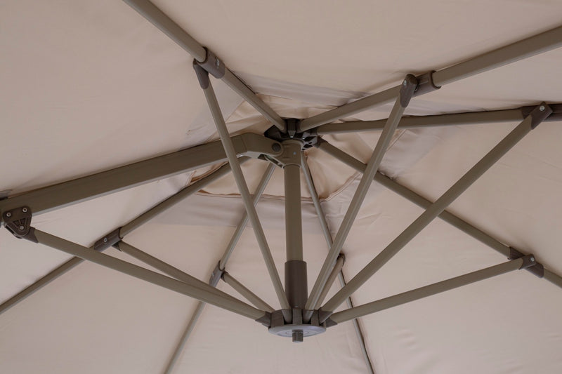 Umbrela de soare suspendata, Saragozza B Bej, L300xl200xH260 cm (7)