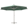 Umbrela de soare suspendata, Valko Verde, Ø350xH290 cm (2)