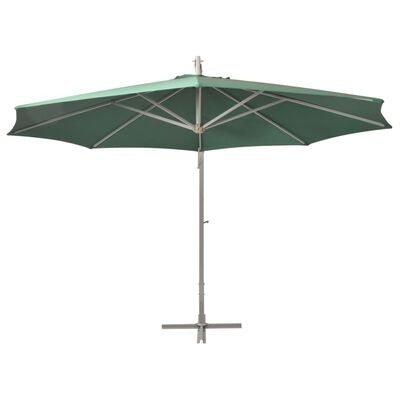 Umbrela de soare suspendata, Valko Verde, Ø350xH290 cm (2)