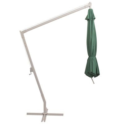 Umbrela de soare suspendata, Valko Verde, Ø350xH290 cm (3)