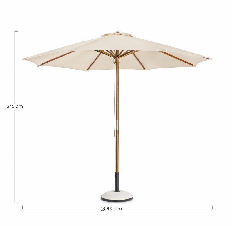Umbrela de soare, Syros E Ivoir, Ø300xH245 cm (2)