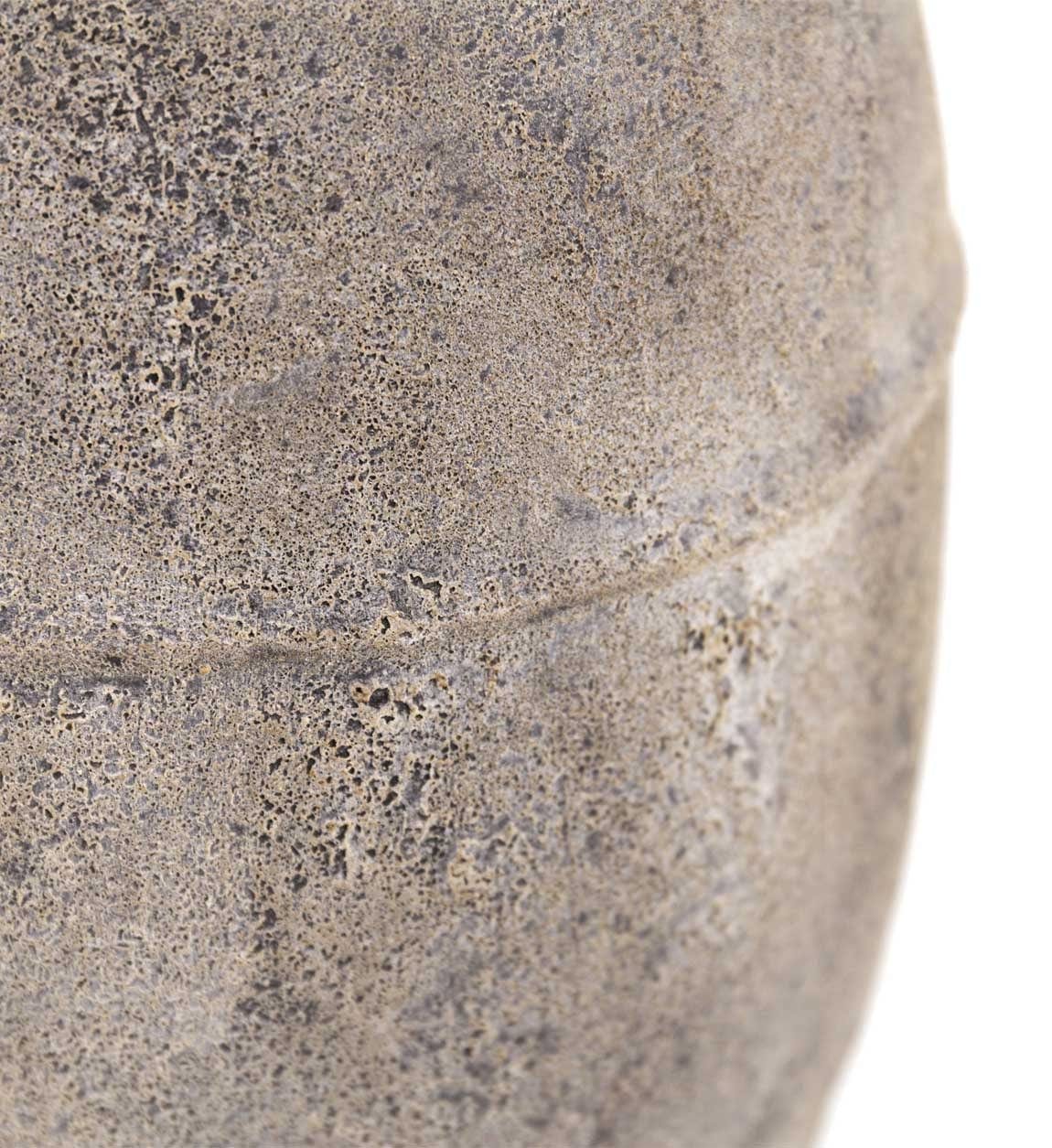 Vaza decorativa din ceramica, Apolo Gri, Ø23xH30 cm (3)