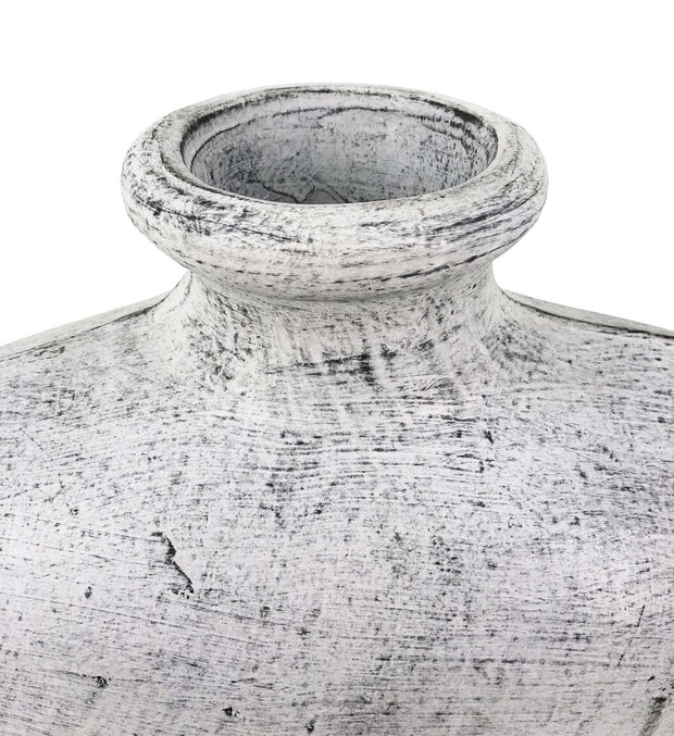 Vaza decorativa din ceramica, Bleached Pundak Gri, L50xl20xH38 cm (4)