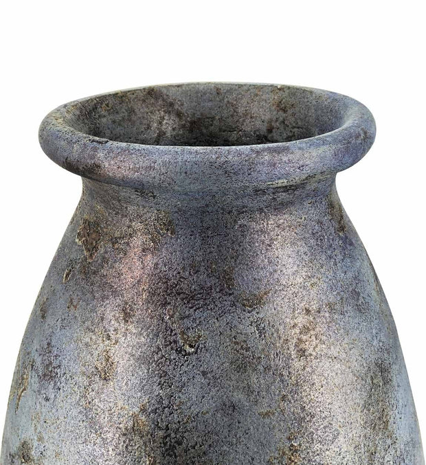 Vaza decorativa din ceramica, Palem Bleu / Maro, Ø40xH60 cm (2)