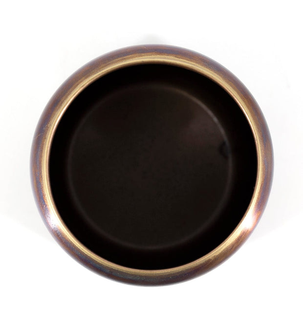 Vaza decorativa din metal, Antique Tall Multicolor, L17xl17xH28 cm (1)