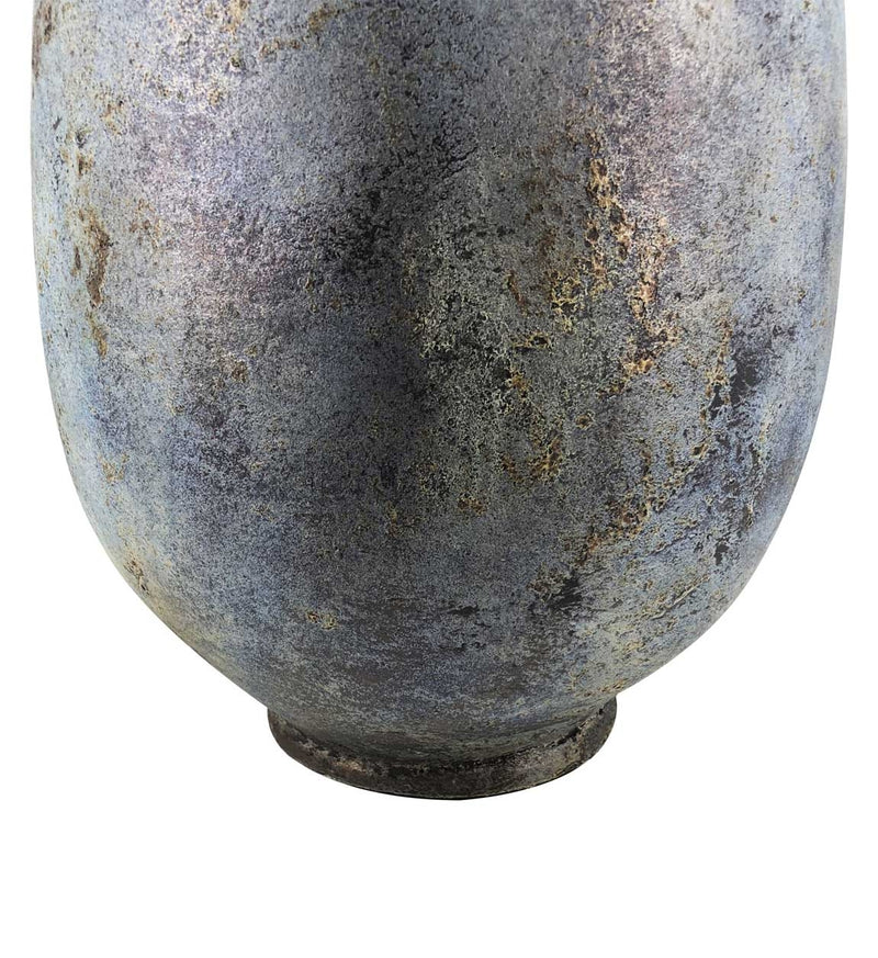 Vaza decorativa din ceramica, Palem Bleu / Maro, Ø40xH60 cm (3)
