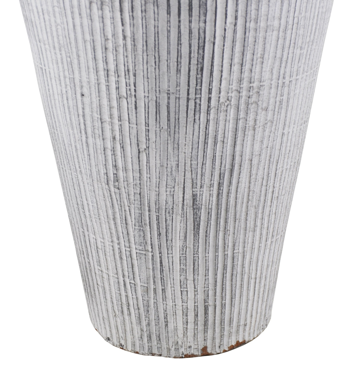 Vaza decorativa din ceramica, Vertical High Gri, Ø40xH80 cm (3)