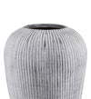 Vaza decorativa din ceramica, Vertical High Gri, Ø40xH80 cm (2)