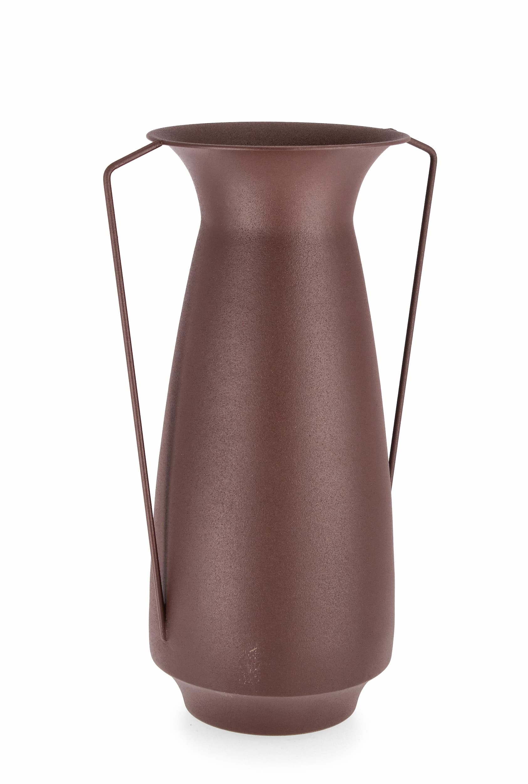 Vaza decorativa din metal, Pelike 2H, L26,5xl18xH42 cm (1) & BIZZZT-VASE-PELIKE
