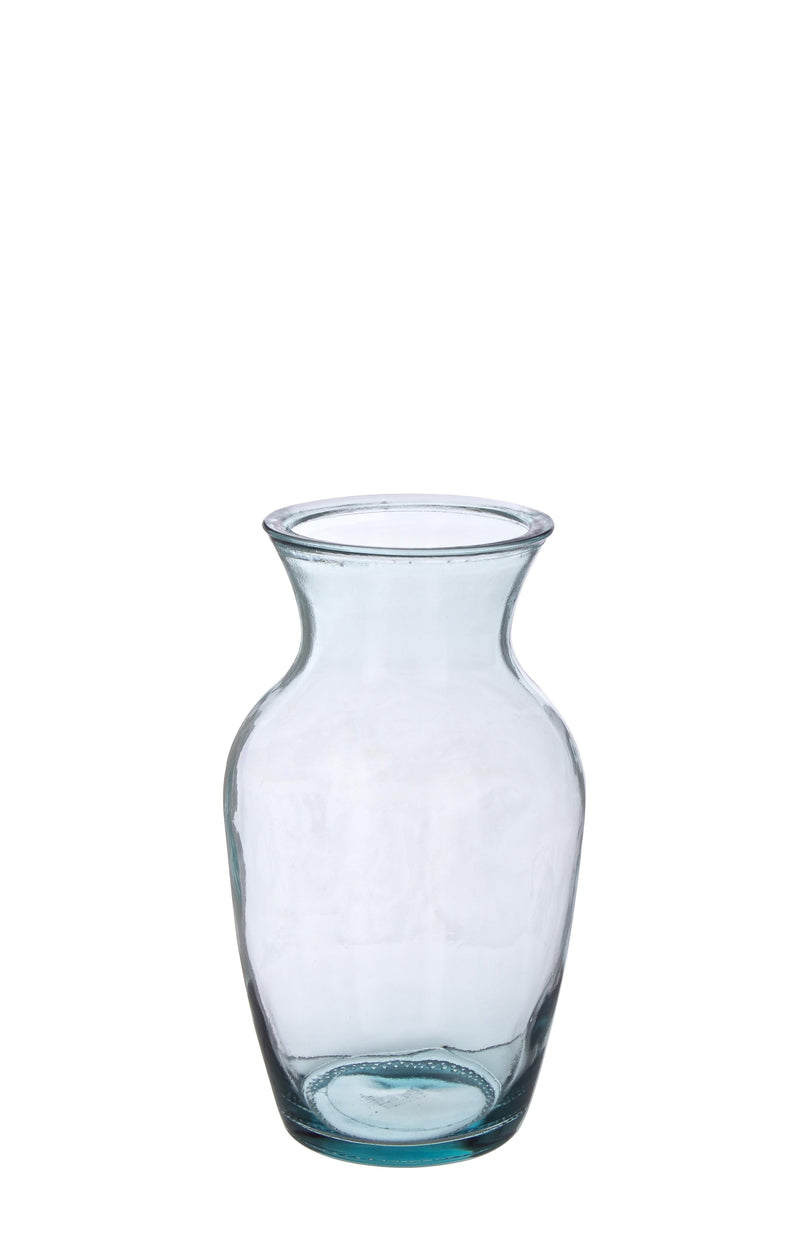 Vaza decorativa din sticla Classic Transparent, Ø14xH27 cm