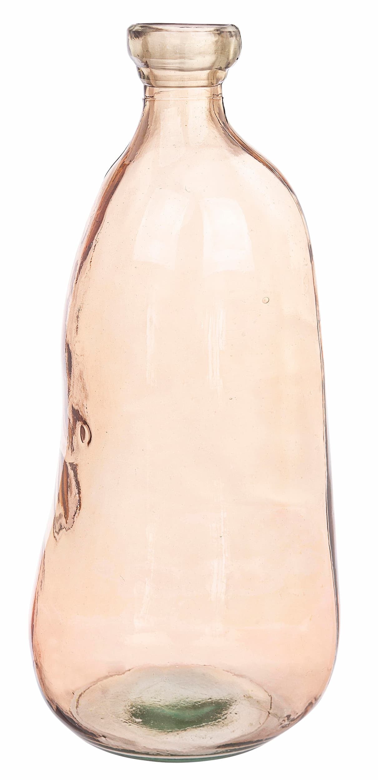 Vaza decorativa din sticla reciclata, Loopy Bottle L, Ø23xH52,5 cm (1)