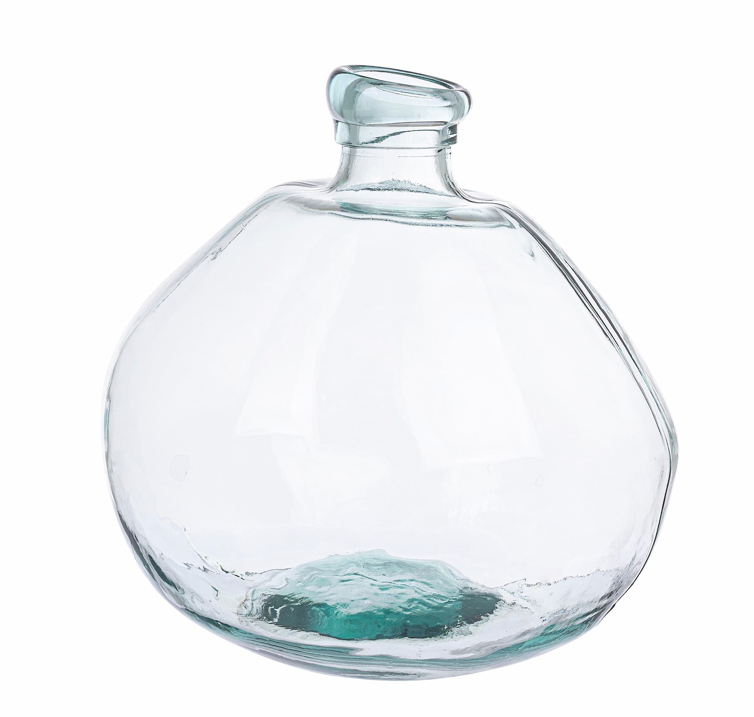 Vaza decorativa din sticla reciclata, Loopy L, Ø31,5xH32 cm & BIZZZT-VASE-LOOPY-L