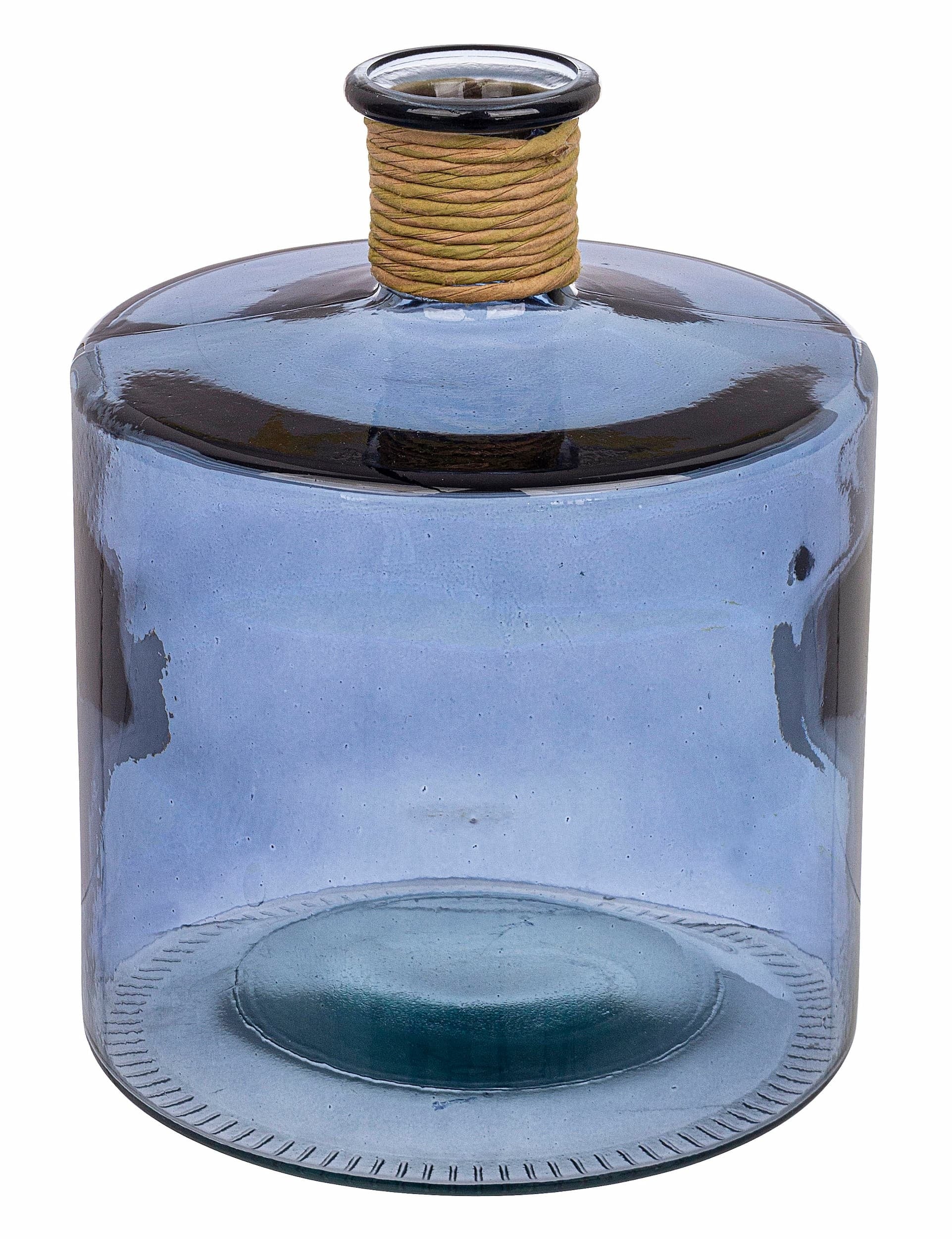 Vaza decorativa din sticla reciclata, Rotang D, Ø21xH27,5 cm & BIZZZT-VASE-ROTANG-D