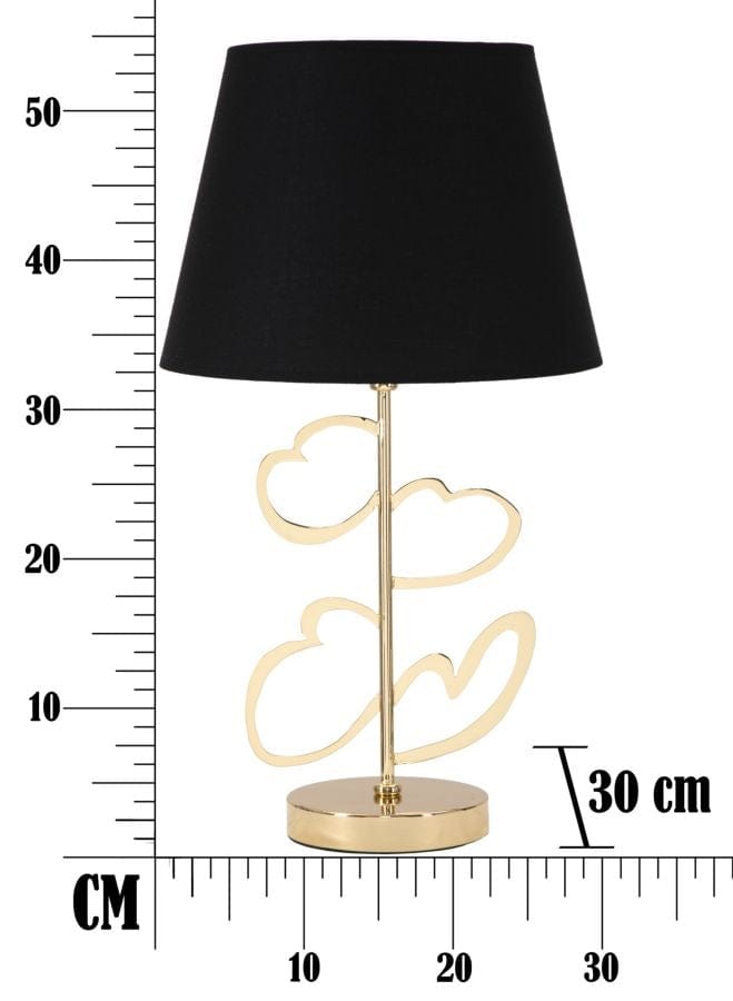 Veioza Glam Heart Negru / Auriu (7)
